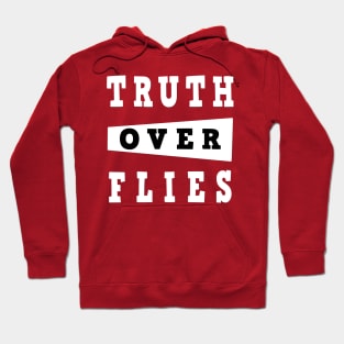 truth over flies, kamala pence debate Hoodie